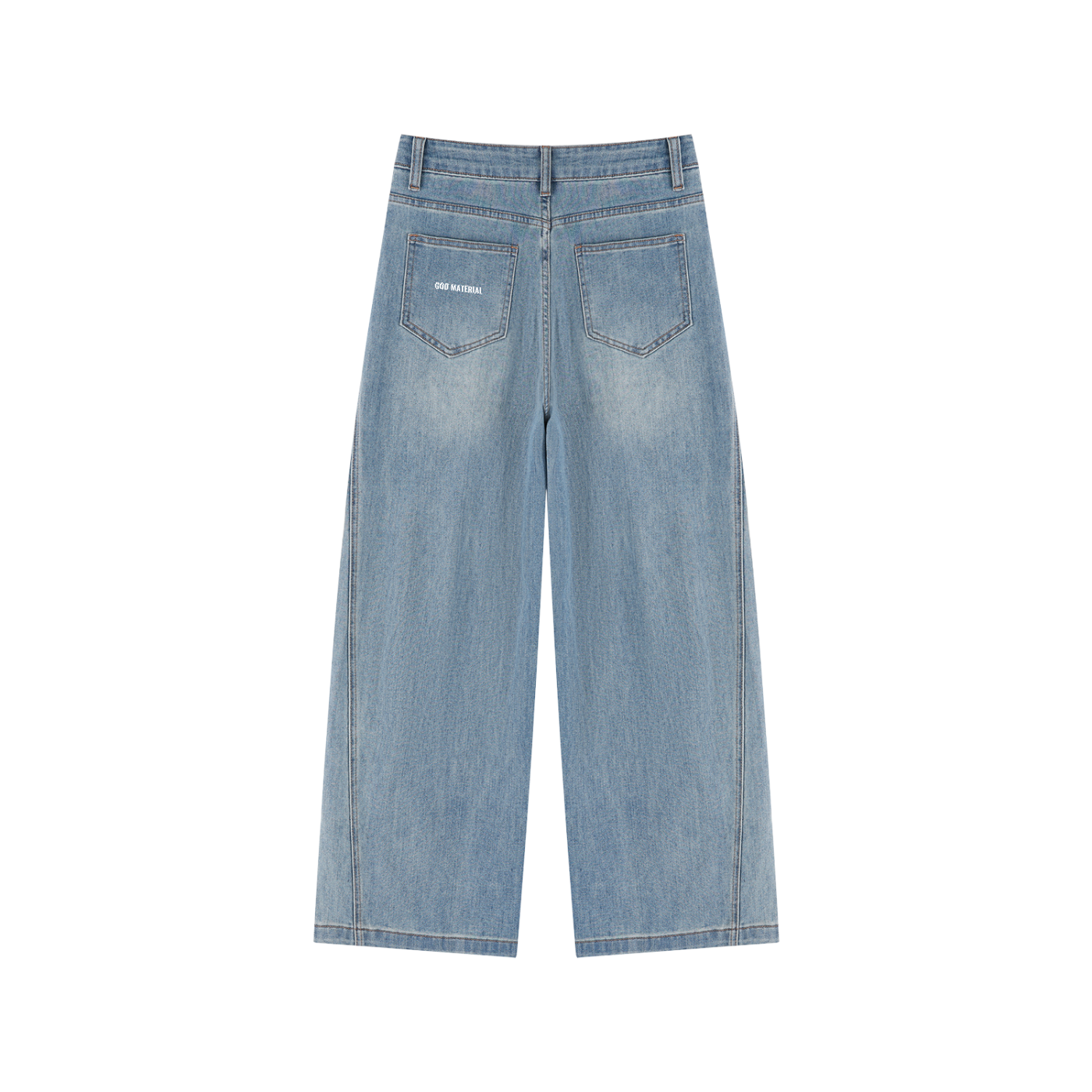 Women’s Vintage Wash High Rise Wide Leg Jeans