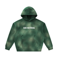 Unisex Sunfade Frayed Fleece Hoodie