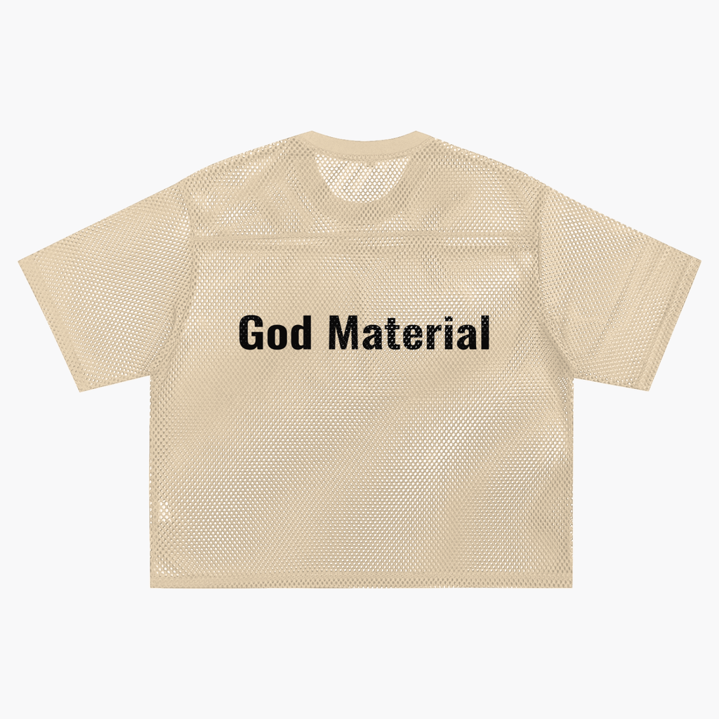 See-through Boxy Net T-Shirt