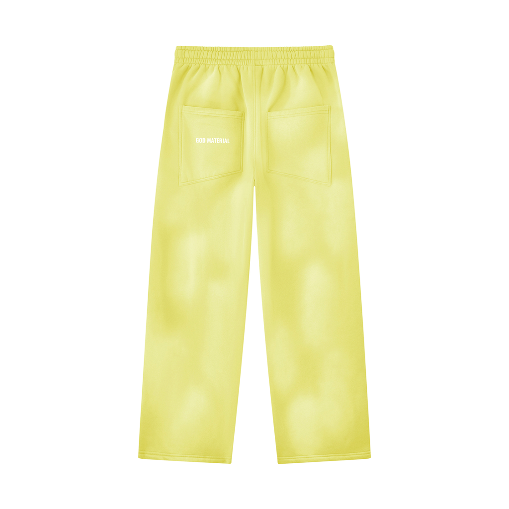 Unisex Sunfade Wide Leg Fleece Sweatpants